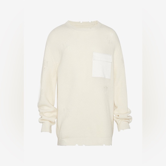 Ser.o.ya Devin Wool sweater dress Cream XS - Picture 7 of 10